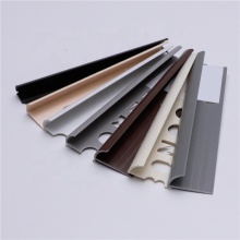 Customized Modern PVC Tile Edge Trim Plastic Strip 8mm 10mm 12mm