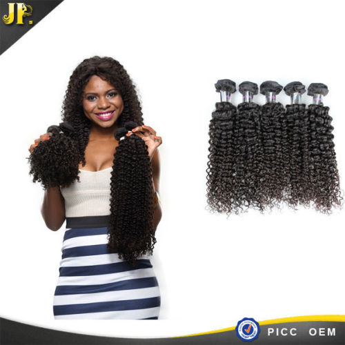 Jinpai Hair 2015 Unprocessed Cheap Human 5A Virgin Curly Indian Hair