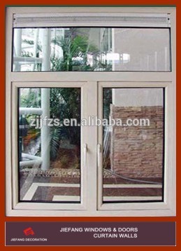 White aluminum residential windows,China aluminum windows, glass windows