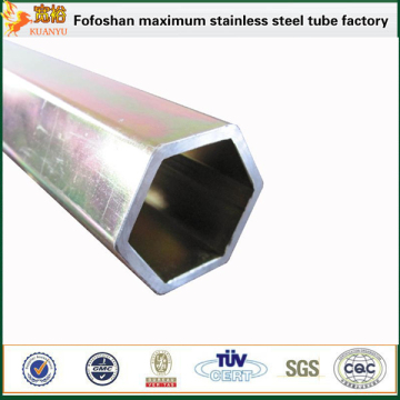 sus304 hexagonal stainless steel tubes?with polishing surface