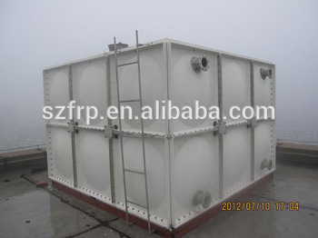 GRP water storage tank