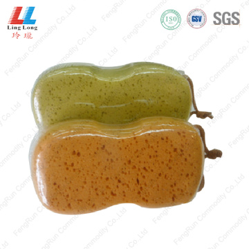 Fizzy grouting brown cleaning sponge