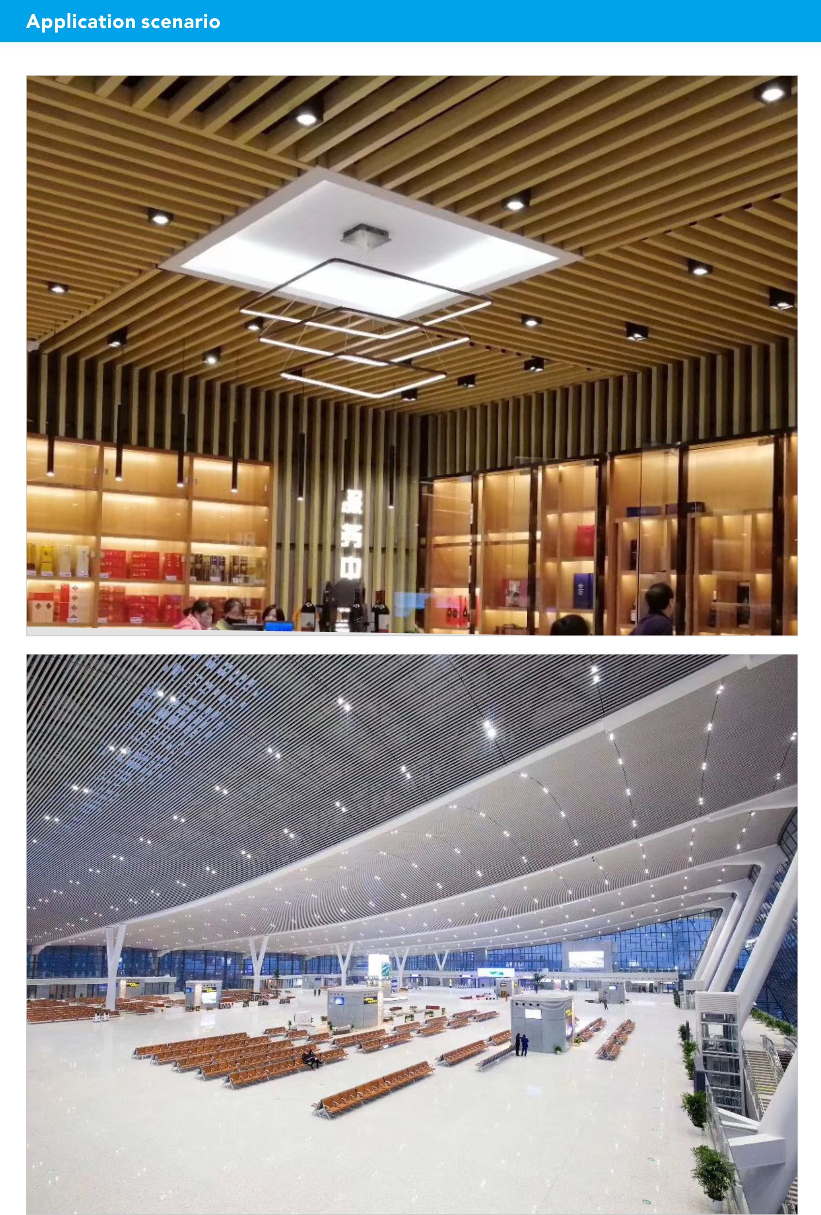 40W Led Downlight Application