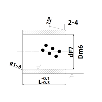 Serie di cuscinetti del movimento lineare diverse opzioni cuscinetti a blocchi lineari