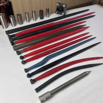 Tractor Bale Spear Hay Frame Attachment Tine