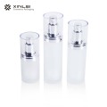 Bouteille en plastique acrylique à cylindre de 15 ml 0,5 oz