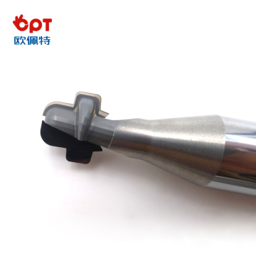 PCD delta forming head press cutter