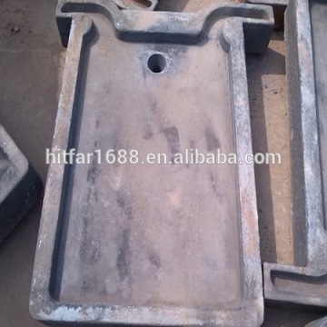 Top-mount single-hole copper anode mold for copper casting and making copper molds