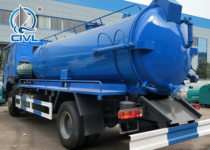 4x2 Howo Sewage Suction Truck 4