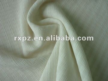 Hammer Polyester Fabric Check Chiffon Fabric Keqiao Shaoxing pearl chiffon fabric