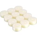 White Non Toxic Handmade Beeswax Tea Light Candles