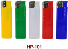 disposable electric cigarette flame lighter refill plastic custom lighters