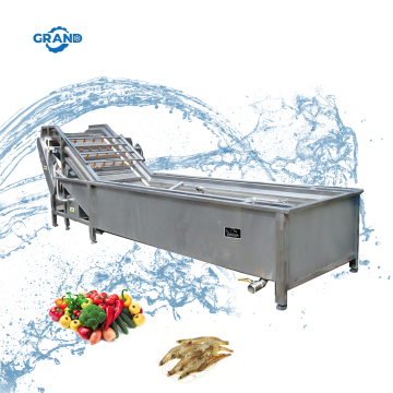Prawn and Fish Washing Machine Filth Removal System
