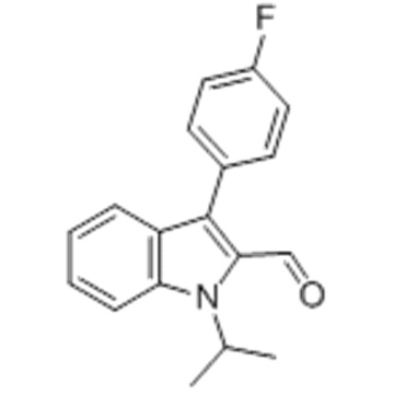 3- (4-FLUORO-FENIL) -1-ISOPROPIL-1H-INDOLE-2-CARBALDEHÍDO CAS 101125-34-2