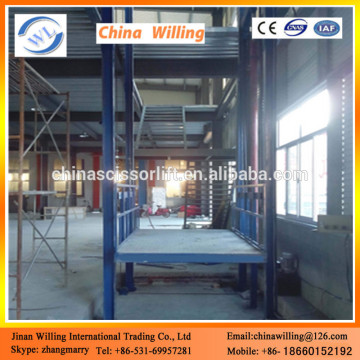 Cargo Lift Guide Rail Hydraulic Lift