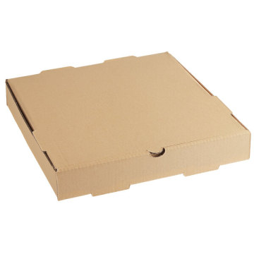 Durable Kraft Corrugated Pizza Box for Food Delivery