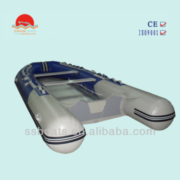 Sunshine PVC 3.2m v hull aluminum inflatable assault boat