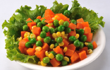 Frozen Mixed Vegetables Processing