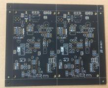 FR4 PCB with Matt  black  Soldermask