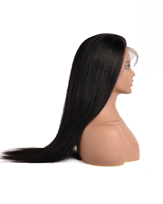 Wholesale Lace Front Toupee 100 Unprocessed Virgin Brazilian Straight Human Hair 13x4 Lace Frontal Wig