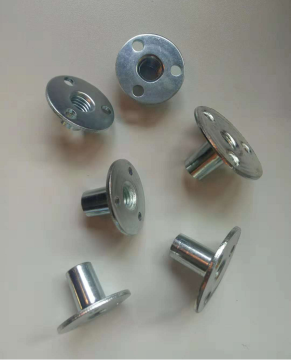 Full thread stamping Zinc plated Three holes nut