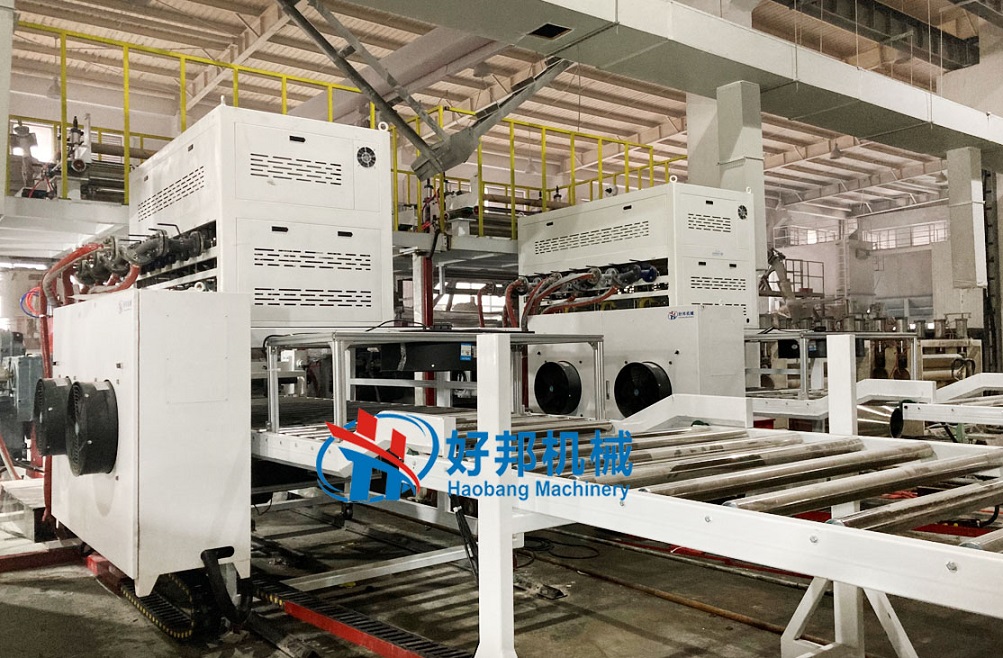 SPC floor machine line