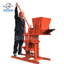New Develop Clay Brick Making Machine: Manual Interlock Clay Brick Pressing Machine