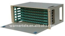 W-TEL rack mount odf outdoor/indoor SMC optic fiber terminal distribution cross connect ODF cabinet tray rack