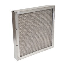 Washable Stainless Steel Mesh Frame Multi-Layer Corrugated Aluminum Mesh Air Filter