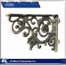 decorative design aluminum shelf bracket