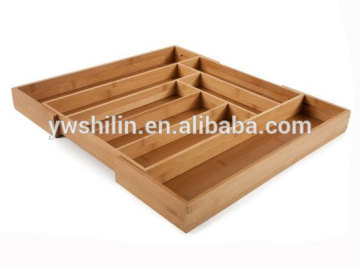 Bamboo drawer, bamboo storage box , bamboo cutlery storage box / bamboo box drawer