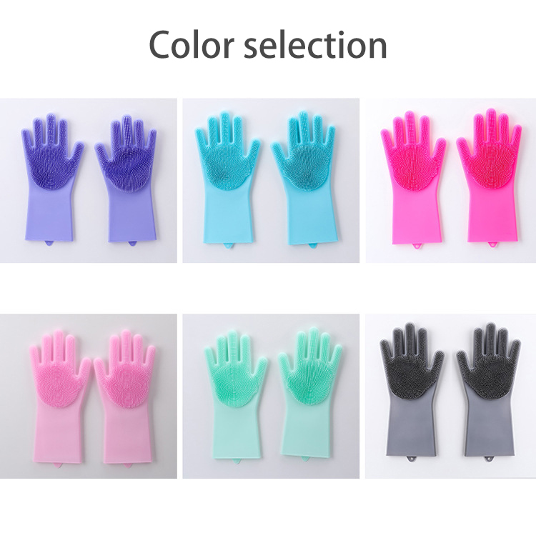 Non Toxic Durable Silicone Kitchen Gloves