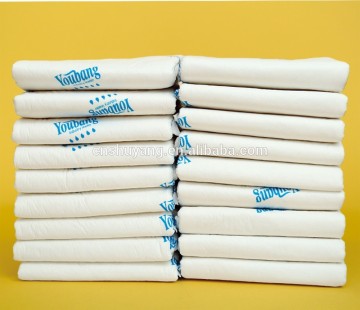 ISO etc certified organic cotton sanitary pad biodegradable under pad
