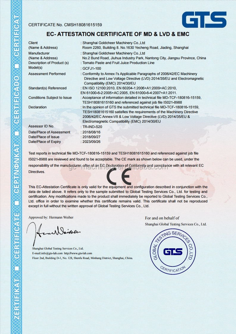 Automatic tomato paste processing machine tomato paste processing plant for sale