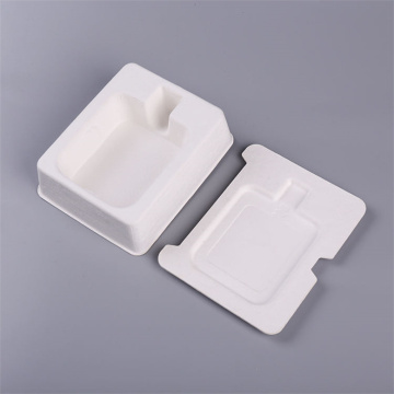 Customizable Biodegradable Molded Pulp Bottle Packaging Box