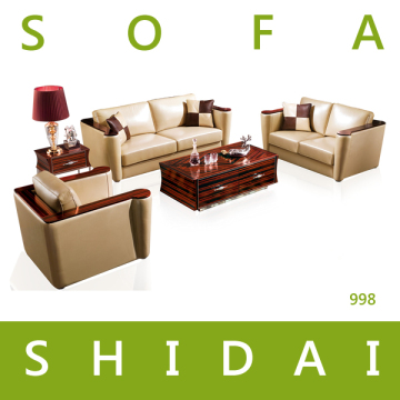 Modern wooden sofa set designs / new model wooden sofa sets / hotel sofa 998
