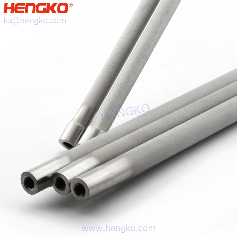 Customized Different Size High Purity Sintered Microporous Capillary Tube Filter Stainless Steel Sintered Powder Filter