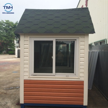 Foshan 70m2 heat resistant prefab mobile security guard house