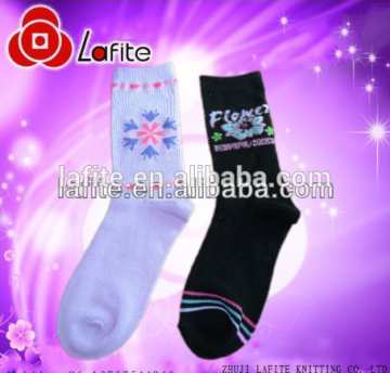 jacquard girl sock