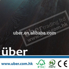Carbonised UV Lacquered Oak(European White Oak) Engineered Flooring