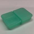 Plastic mini square pill case