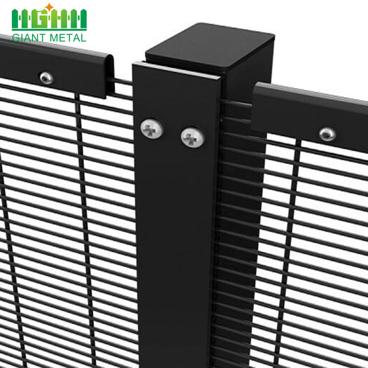 Welded mesh security fences