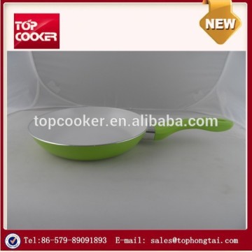 Popular aluminium press ceramic coated fry pan