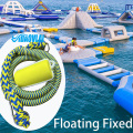 Inflatable product fixing elastic tow rope for water Inflatable trampoline on water inflatable slide Buffer connection rope