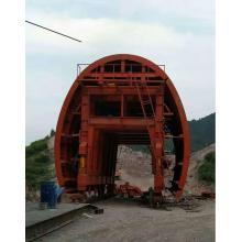 Construction de coffrage de chariot de tunnel ferroviaire