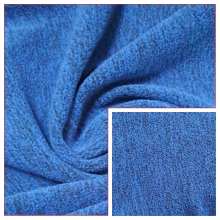 100% Polyester Hacci Fleece Fabric with Cation