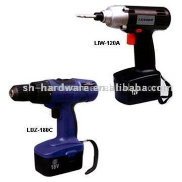 DC 18V Cordless Drill and Cordless Impact Screwdriver