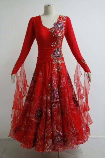 Womens ballroom dance dresses