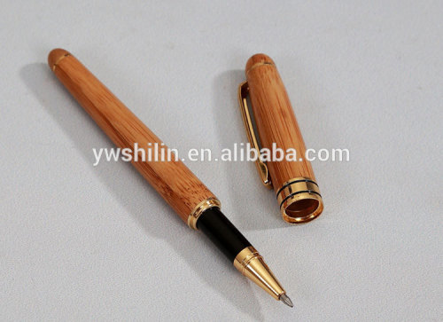 Newest design bamboo ballpoint pen