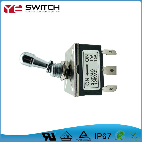 Wasserdichtes IP67 250V10A AUS ON -Toggle Switch